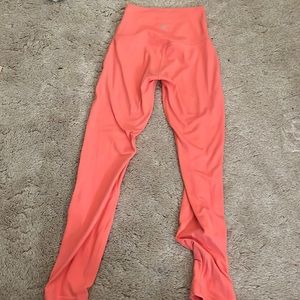 Raspberry cream lululemon align leggings